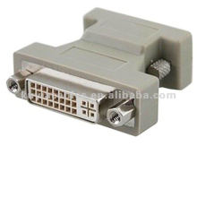 VGA TO DVI 24PIN Converter ADAPTER HD15PIN MALE TO DVI-I MALE for HDTV LCD Monitor Display